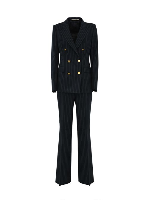 Tailleur Parigi gessato Blu Tagliatore | T-PARIGI10BAD M500061254